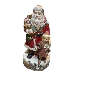 Vintage antique Santa hand crafted porcelain